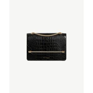 B-408. Strathberry East West Croc Embossed Bag